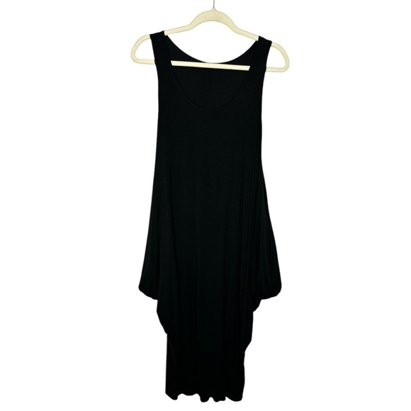 Talco Sleeveless Italian Parachute Dress Tulip Lagenlook Stretchy Tunic Dress XS - Picture 2 of 8